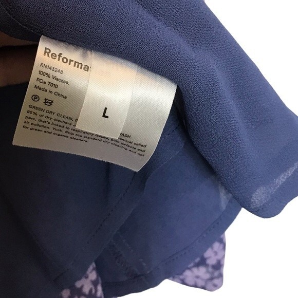 Reformation Lucky Dress size large - Picture 4 of 7